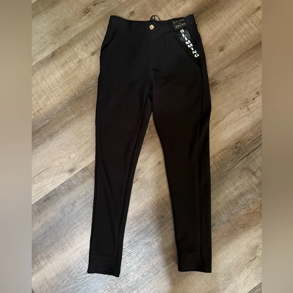 Kay Unger Slimming Black Pants Size Small 🆕🆕🆕 - Picture 5 of 7